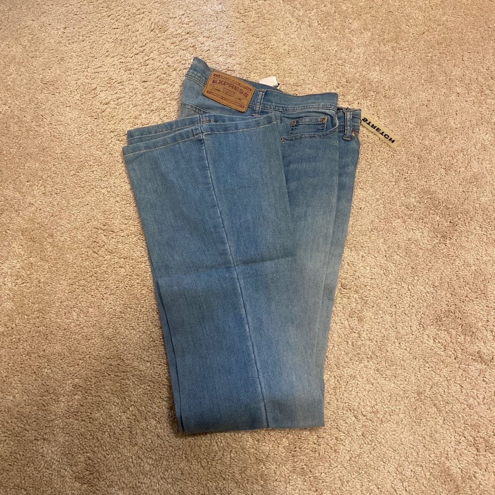 Low rise Extrem flare leg Jeans